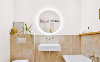 Bugeja Marbles Deals - Malta Home & Garden Discounts & Offer on Coupon Club.mt - Get a free 'Mirror' or 'Box of Accessories' when purchasing a full Bathroom